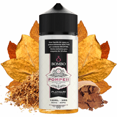 Bombo Pompeii Platinum Tobaccos 120ml
