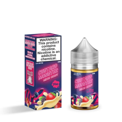 Custard Monster - Mixed Berry Salt